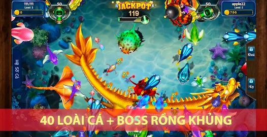 Thế giới sinh vật biển đa dạng tại game bắn cá nổ hũ tại EE88