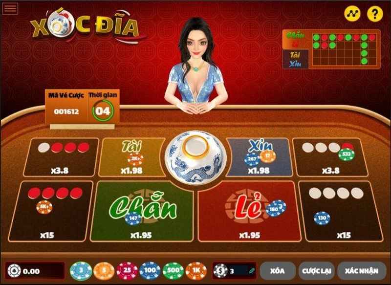 Giới thiệu game xóc đĩa đổi thưởng tiền thật siêu hot tại EE88